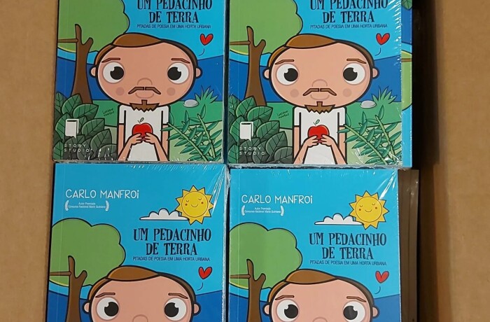 Livro UM PEDACINHO DE TERRA