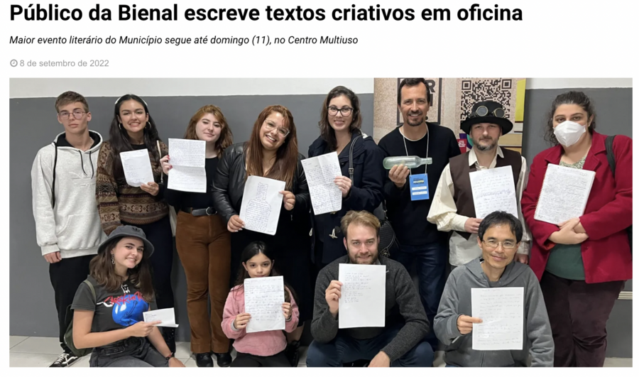 oficina escrita criativa carlo manfroi